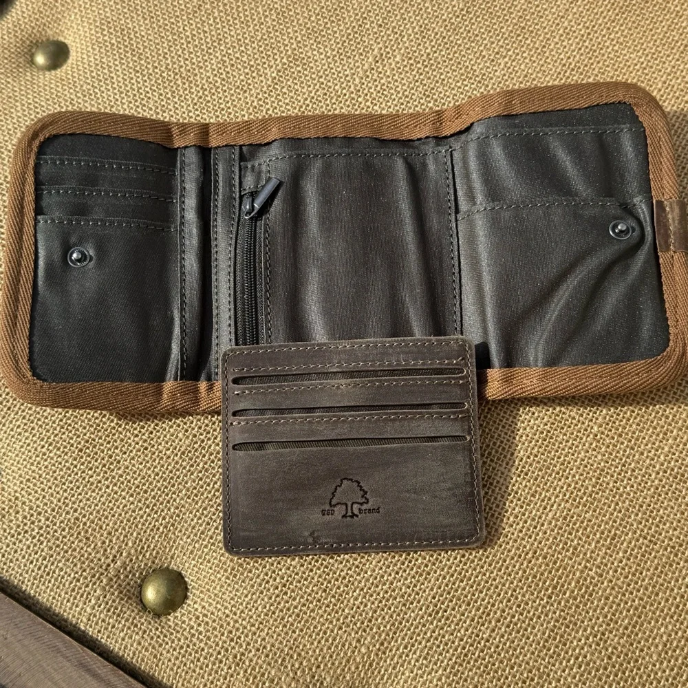 TSD Urban Light Coated Canvas Wallet